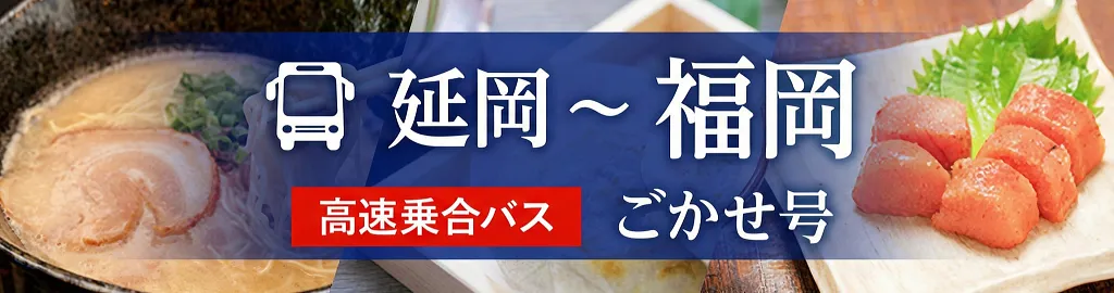 延岡-福岡 高速乗合バス ごかせ号