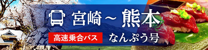 宮崎－熊本　高速乗合バス　なんぷう号