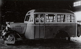昭和13年頃の木炭バス