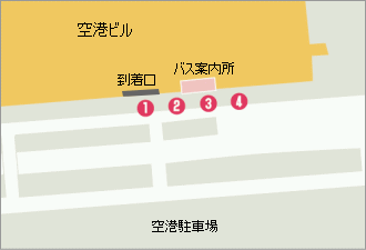 宮崎空港 バスのりば 路線バス 宮崎交通